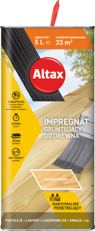 Altax impregnat gruntujący bezbarwny Penetrin