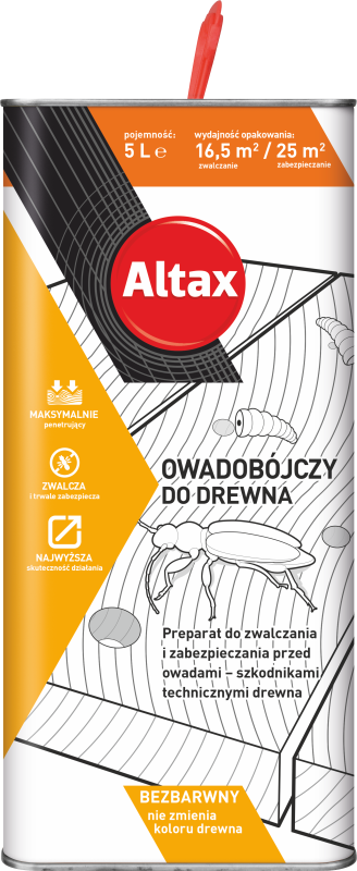 Altax owadobójczy do drewna Hylotox Q