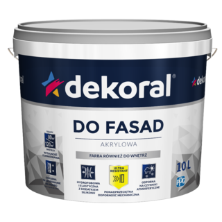 Dekoral Polinit akrylowa farba do fasad