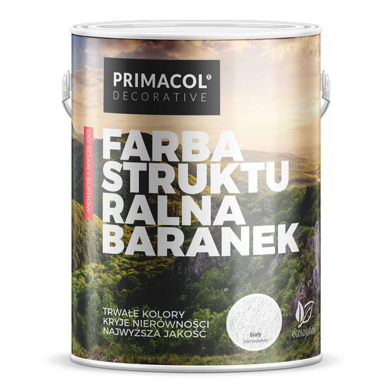 Primacol farba strukturalna Baranek